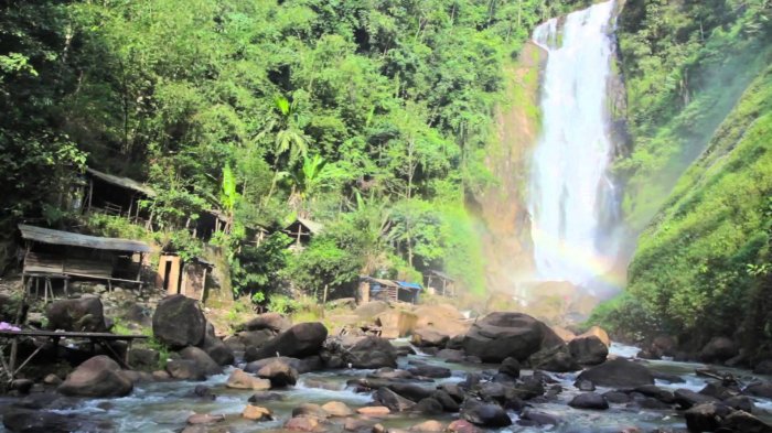 Wisata Air Terjun Bedegung Muaraenim.Pemkab Muara Enim tutup tempat-tempat wisata di Kabupaten Muara Enim untuk memutus rantai penyebaran Covid 19 